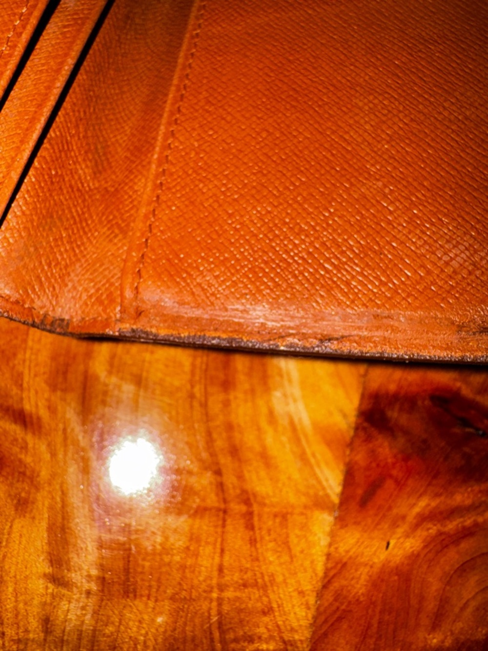 Authentic  Louis Vuitton Monogram Bill/ Card Holder brown monogram, wallet - Picture 8 of 16